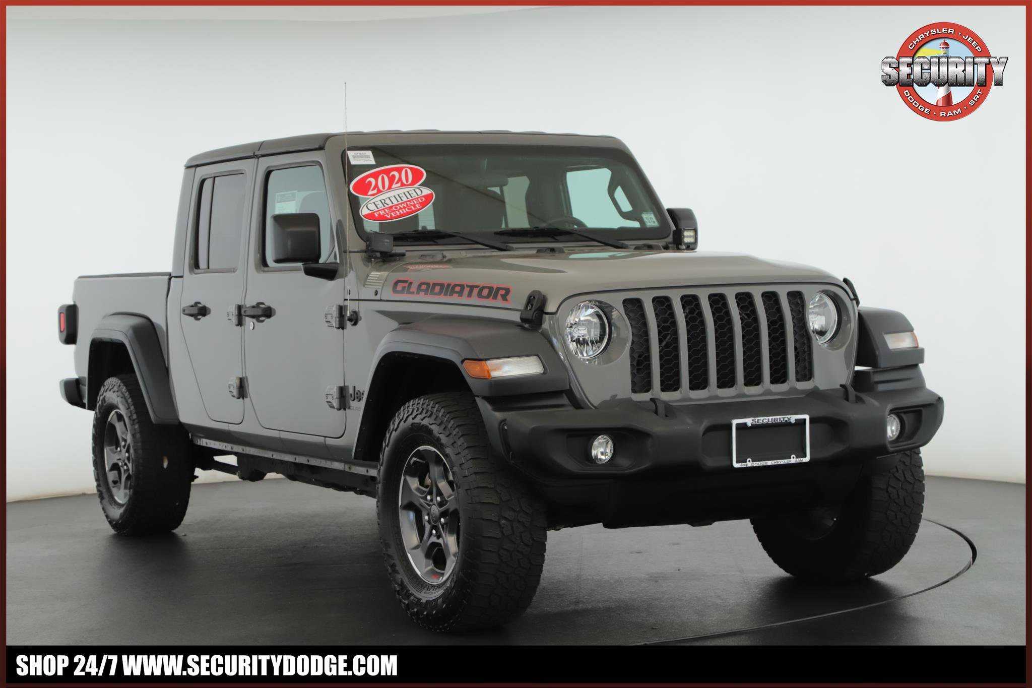 Certified 2020 Jeep Gladiator Sport