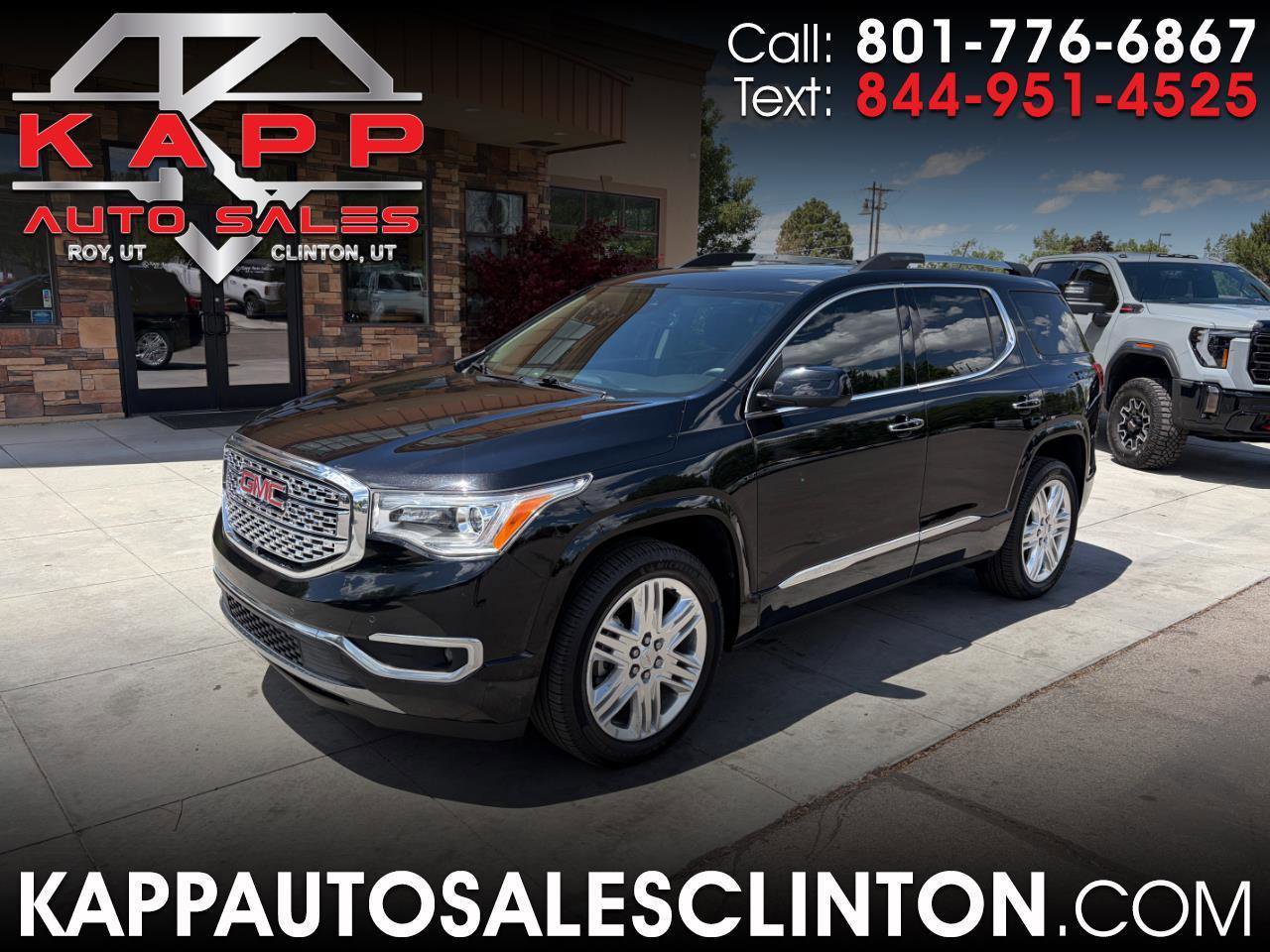 Used 2018 GMC Acadia Denali w/ Technology Package AWD/4WD image 1