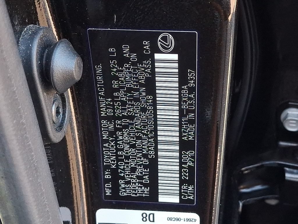 Certified 2025 Lexus ES 300h w/ Premium Package FWD image 28