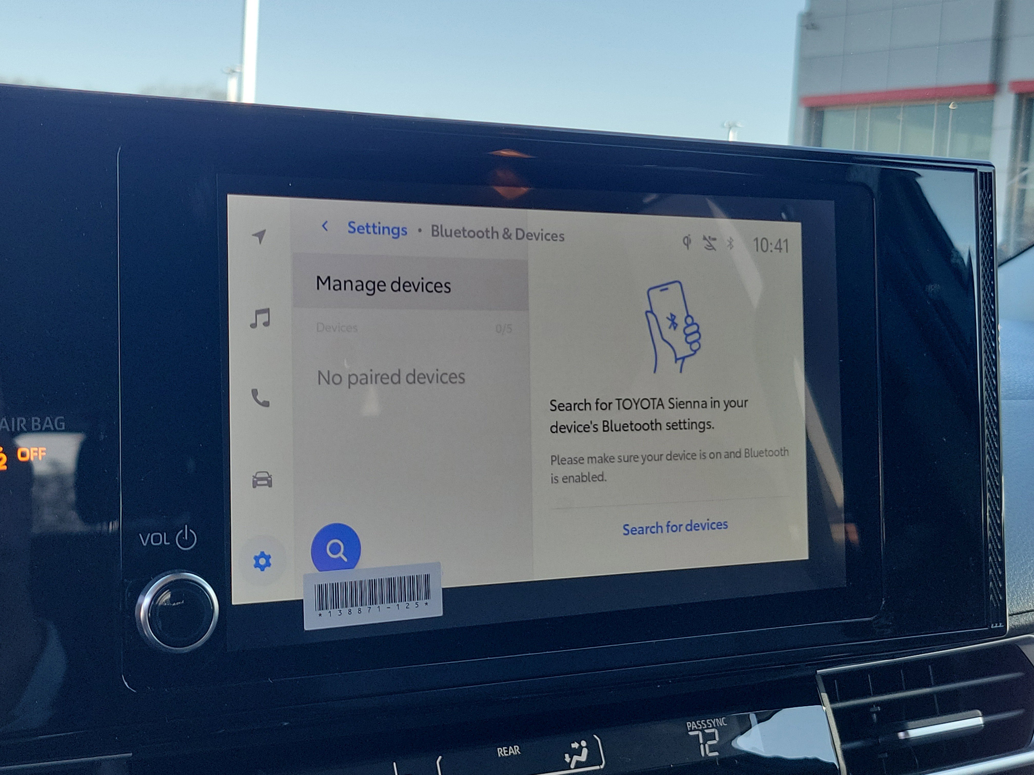 New 2026 Toyota Sienna LE image 14