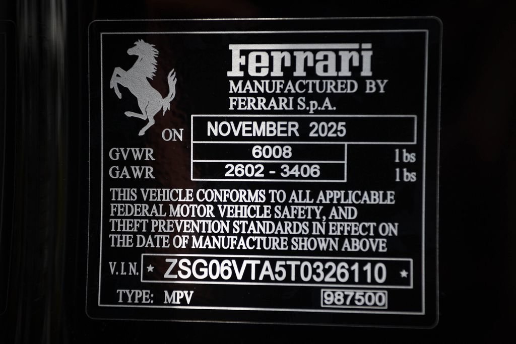 Certified 2026 Ferrari Purosangue AWD/4WD image 48