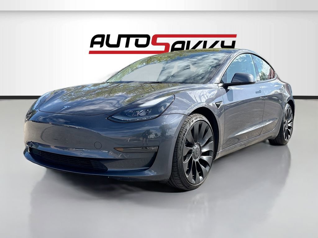 Used 2022 Tesla Model 3 Performance AWD/4WD image 3
