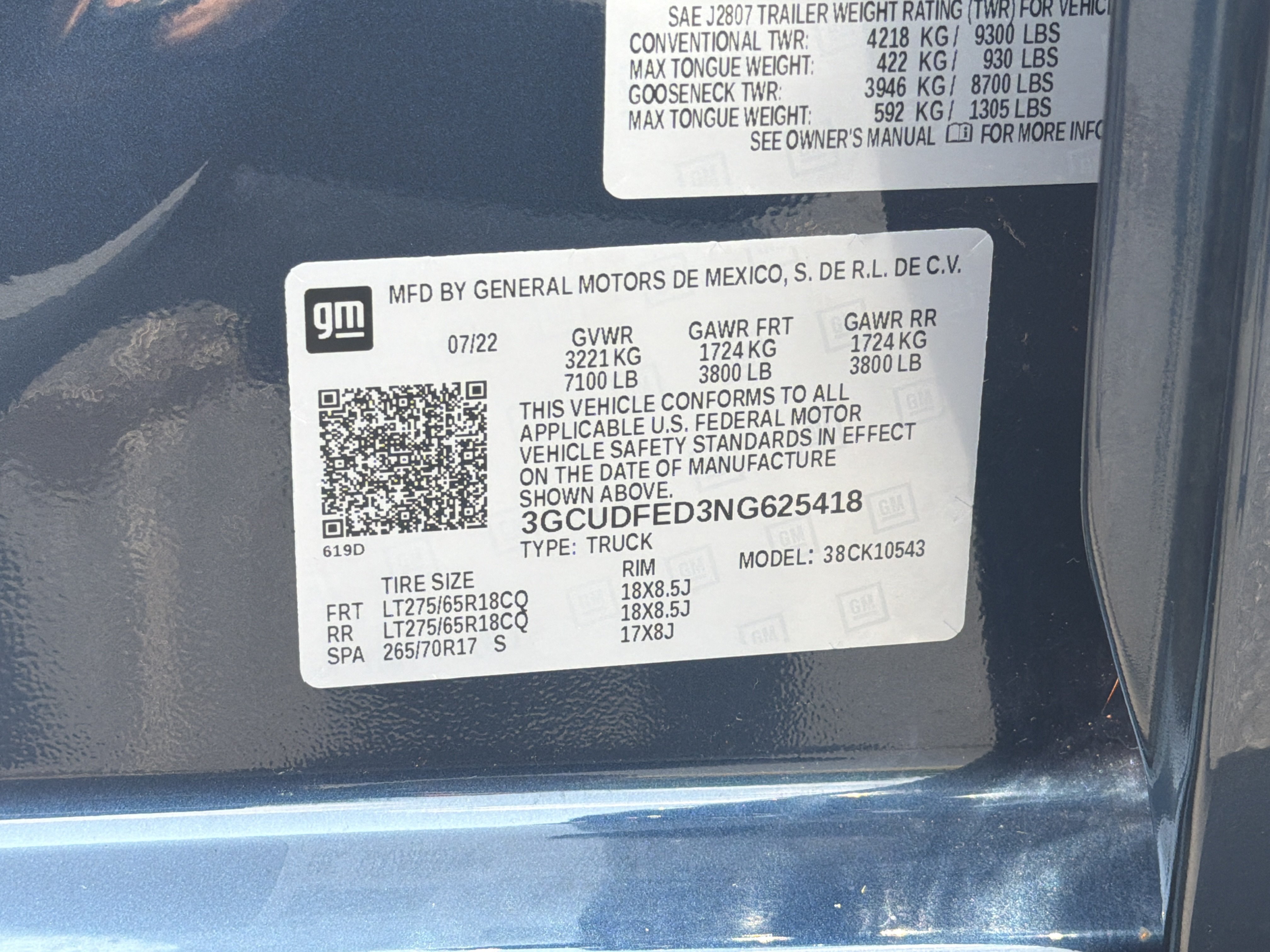 Used 2022 Chevrolet Silverado 1500 LT Trail Boss w/ Convenience Package II AWD/4WD image 36