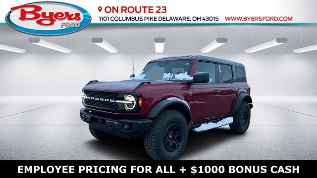 New 2025 Ford Bronco Badlands w/ Sasquatch Package