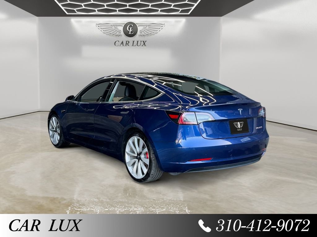Used 2019 Tesla Model 3 Performance AWD/4WD image 3