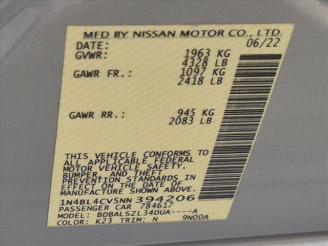 Used 2022 Nissan Altima 2.5 SR FWD image 24