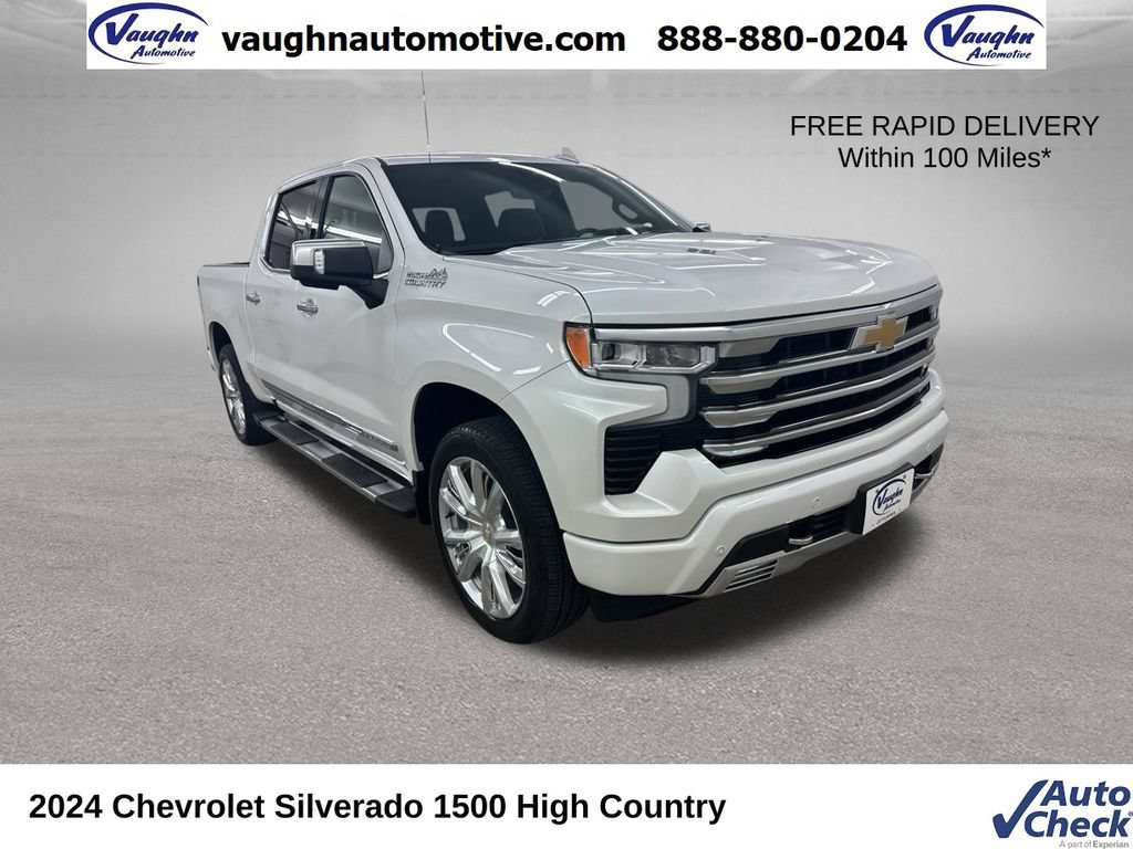 Used 2024 Chevrolet Silverado 1500 High Country w/ Technology Package AWD/4WD image 1