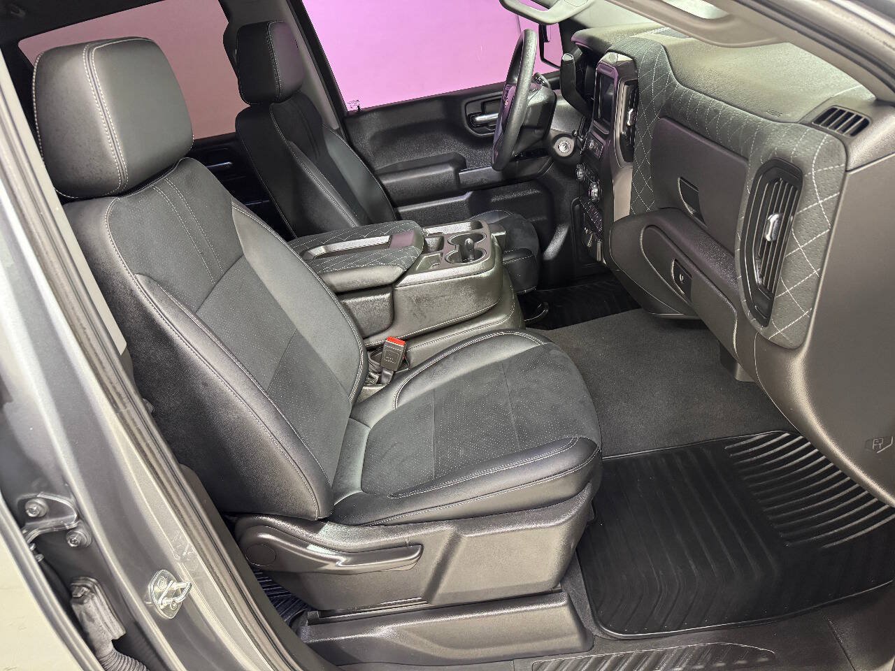 Used 2021 Chevrolet Silverado 1500 Custom w/ LPO, Dark Essentials Package RWD image 47