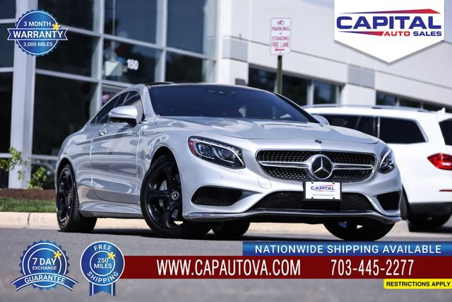 Used 2017 Mercedes-Benz S 550 4MATIC Coupe image 1