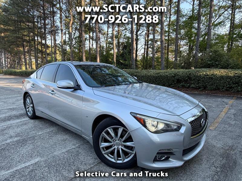 Used 2014 INFINITI Q50 Premium w/ Navigation Package RWD image 1
