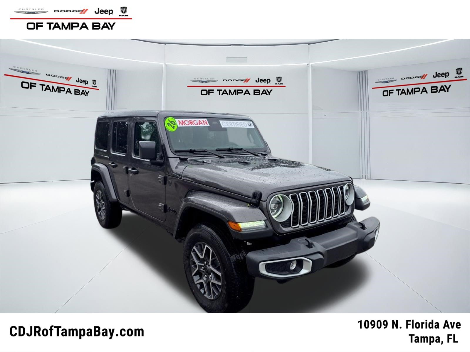 Used 2026 Jeep Wrangler Unlimited Sahara AWD/4WD image 1