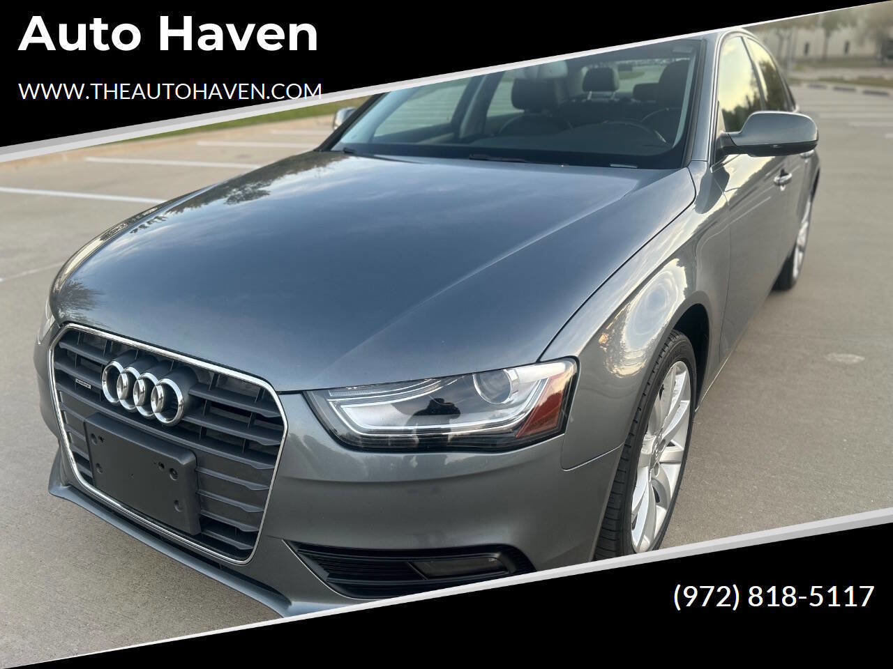 Used 2013 Audi A4 2.0T Premium Plus