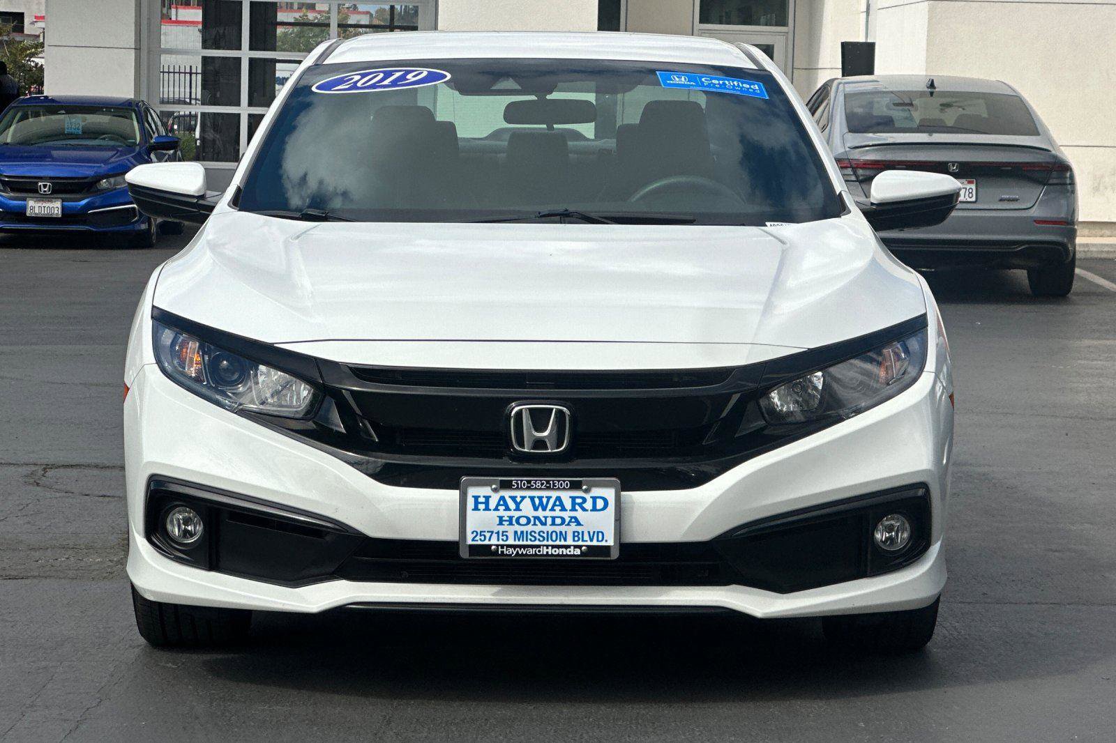 Certified 2019 Honda Civic Sport image 8