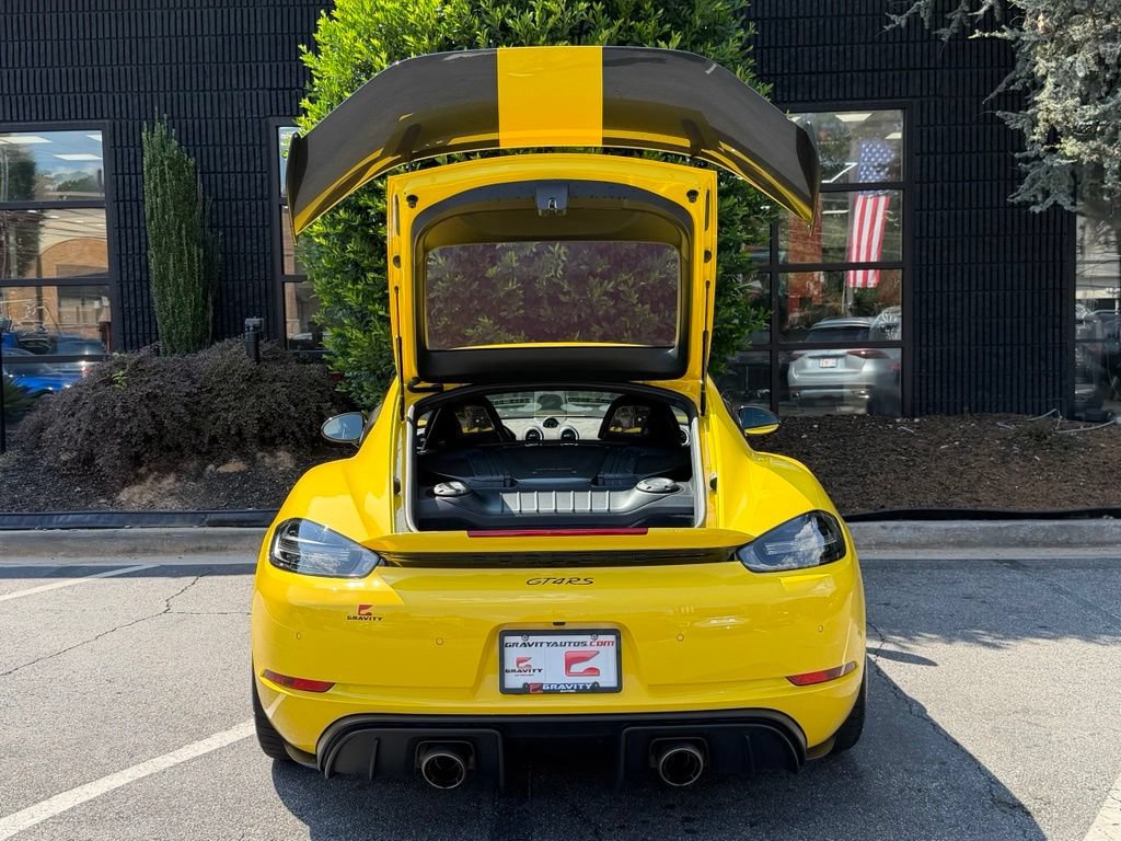 Used 2025 Porsche 718 Cayman GT4 RS w/ Weissach Package RWD image 17