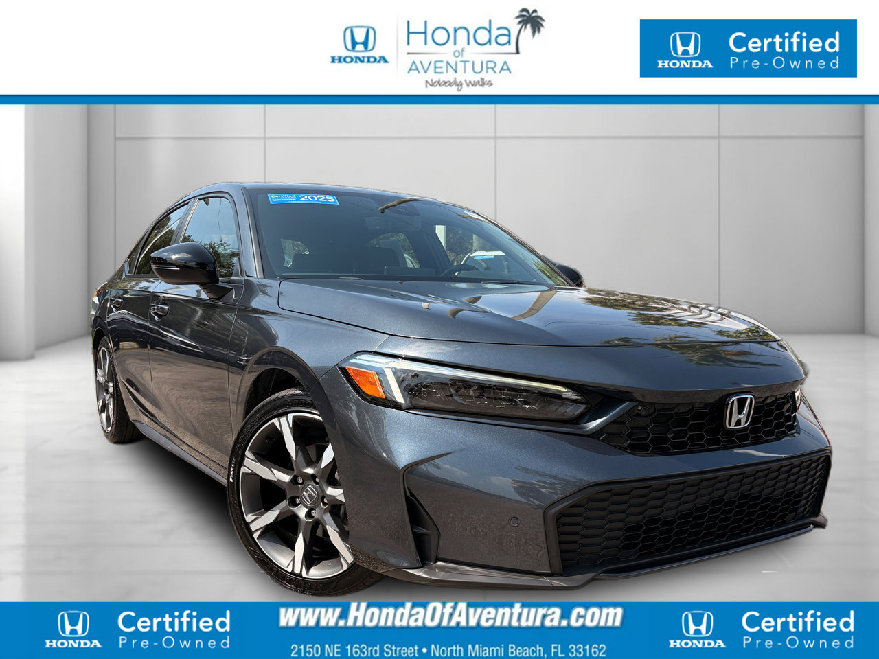 Certified 2025 Honda Civic Sport Touring image 1