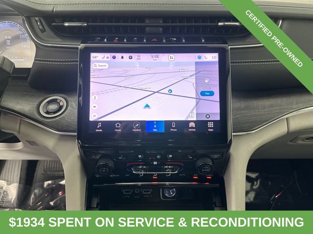 Certified 2023 Jeep Grand Cherokee L Overland w/ Luxury Tech Group IV AWD/4WD image 28