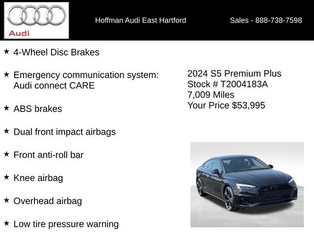 Used 2024 Audi S5 Premium Plus AWD/4WD image 24