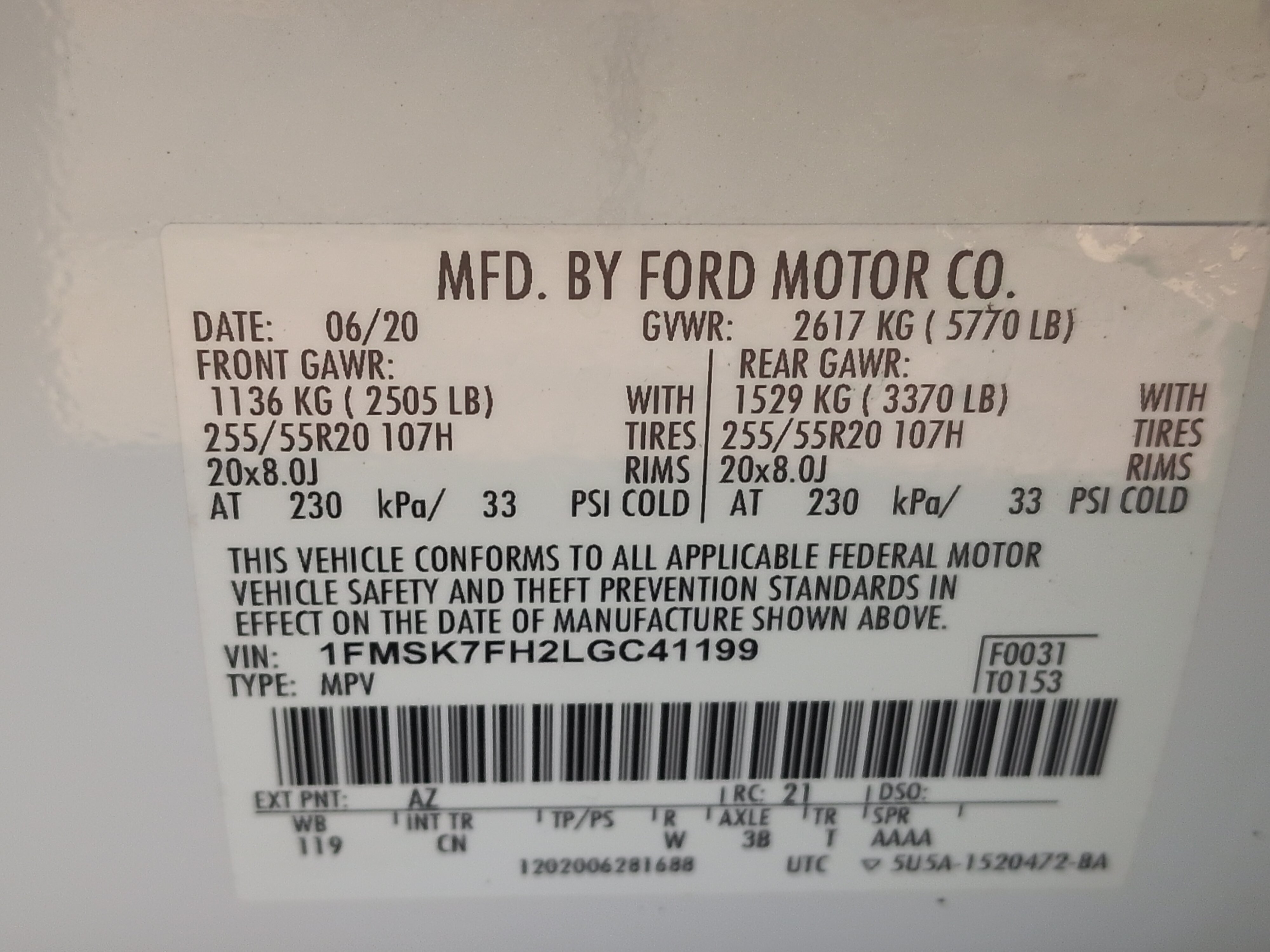 Used 2020 Ford Explorer Limited RWD image 28