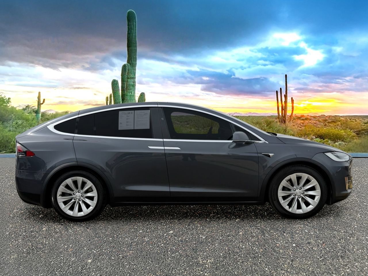 Used 2018 Tesla Model X 75D AWD/4WD image 3