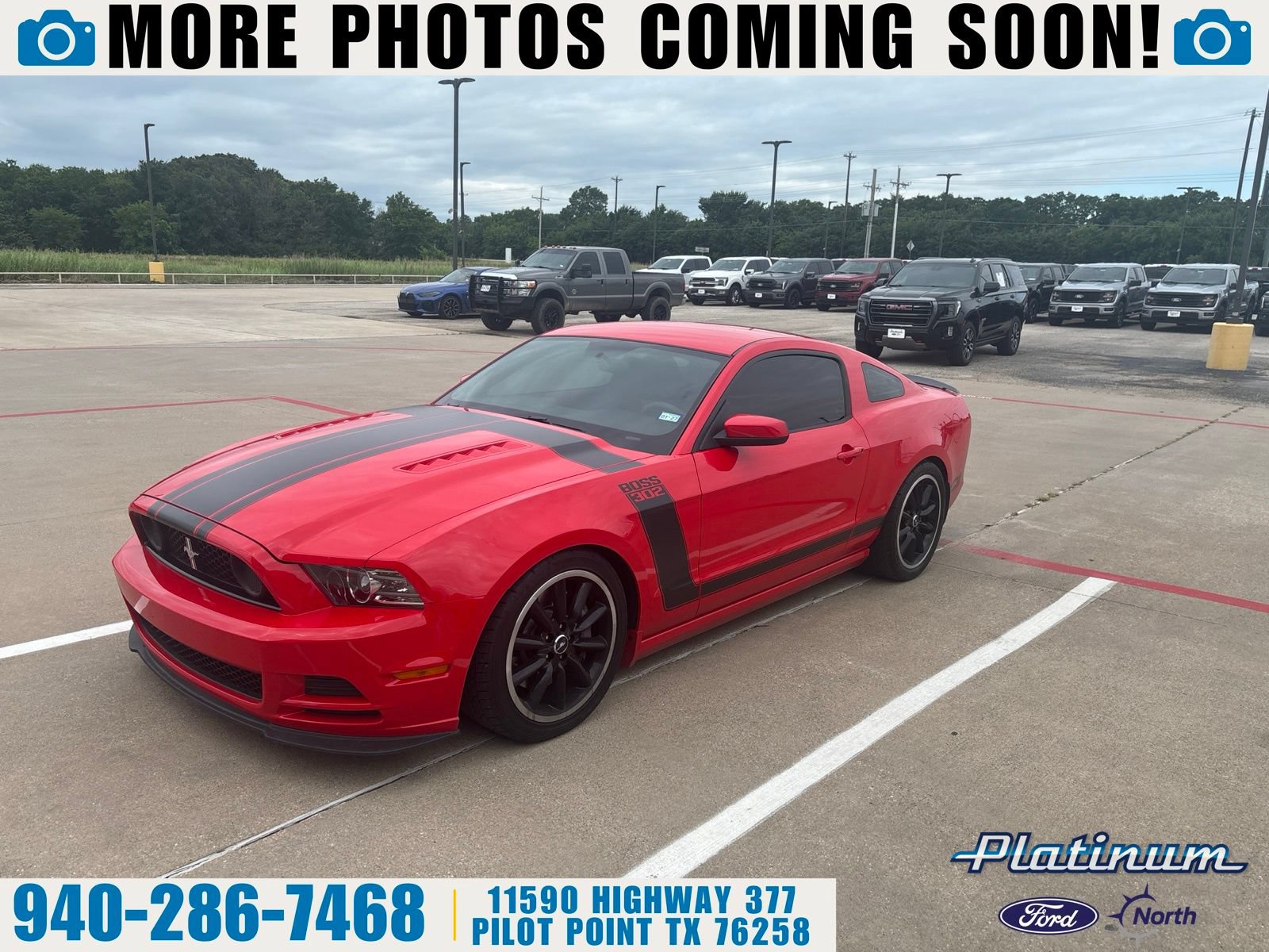 Used 2013 Ford Mustang Boss 302 w/ Boss 302 Accessory Pkg RWD image 1