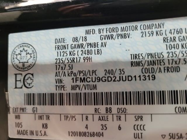 Used 2018 Ford Escape SE image 46