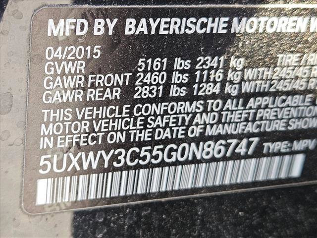 Used 2016 BMW X3 xDrive28d image 15