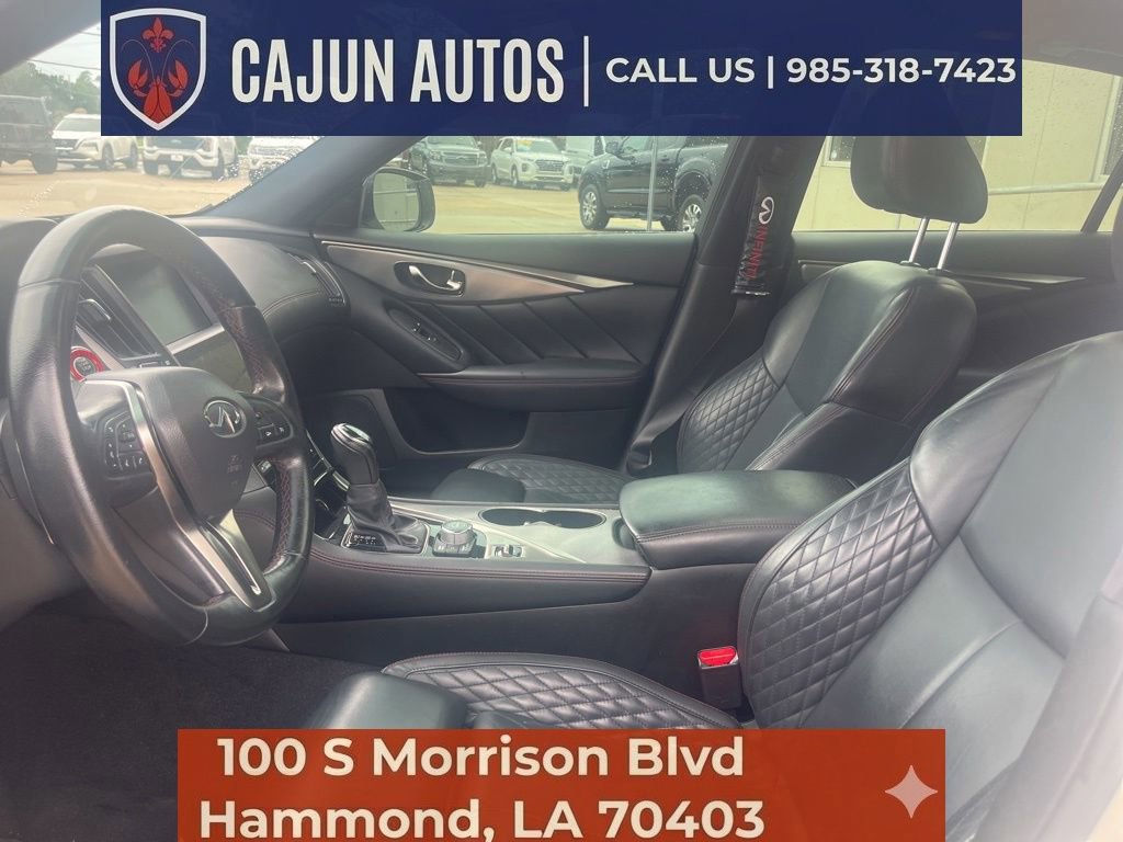 Used 2018 INFINITI Q50 Red Sport 400 w/ Cargo Package (L95) RWD image 12