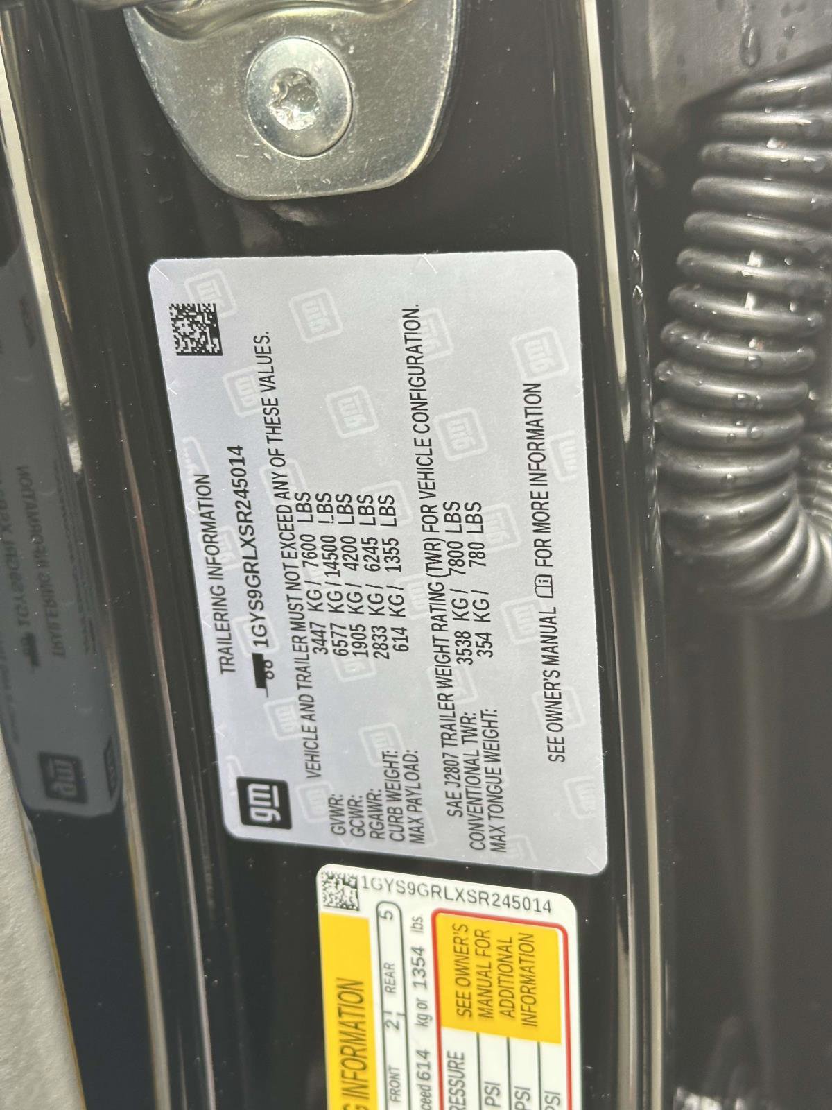 Used 2025 Cadillac Escalade Sport Platinum w/ LPO, ONYX Package image 16