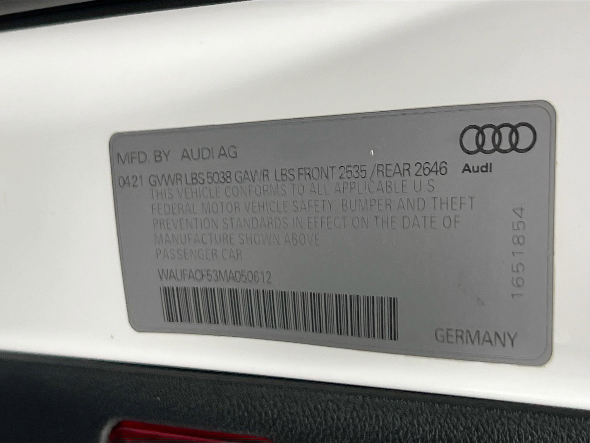 Used 2021 Audi A5 2.0T Premium Plus w/ Premium Plus AWD/4WD image 33