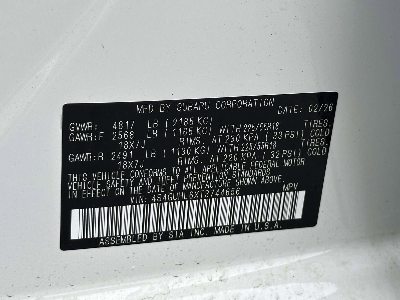 New 2026 Subaru Crosstrek 2.5i Limited AWD/4WD image 15