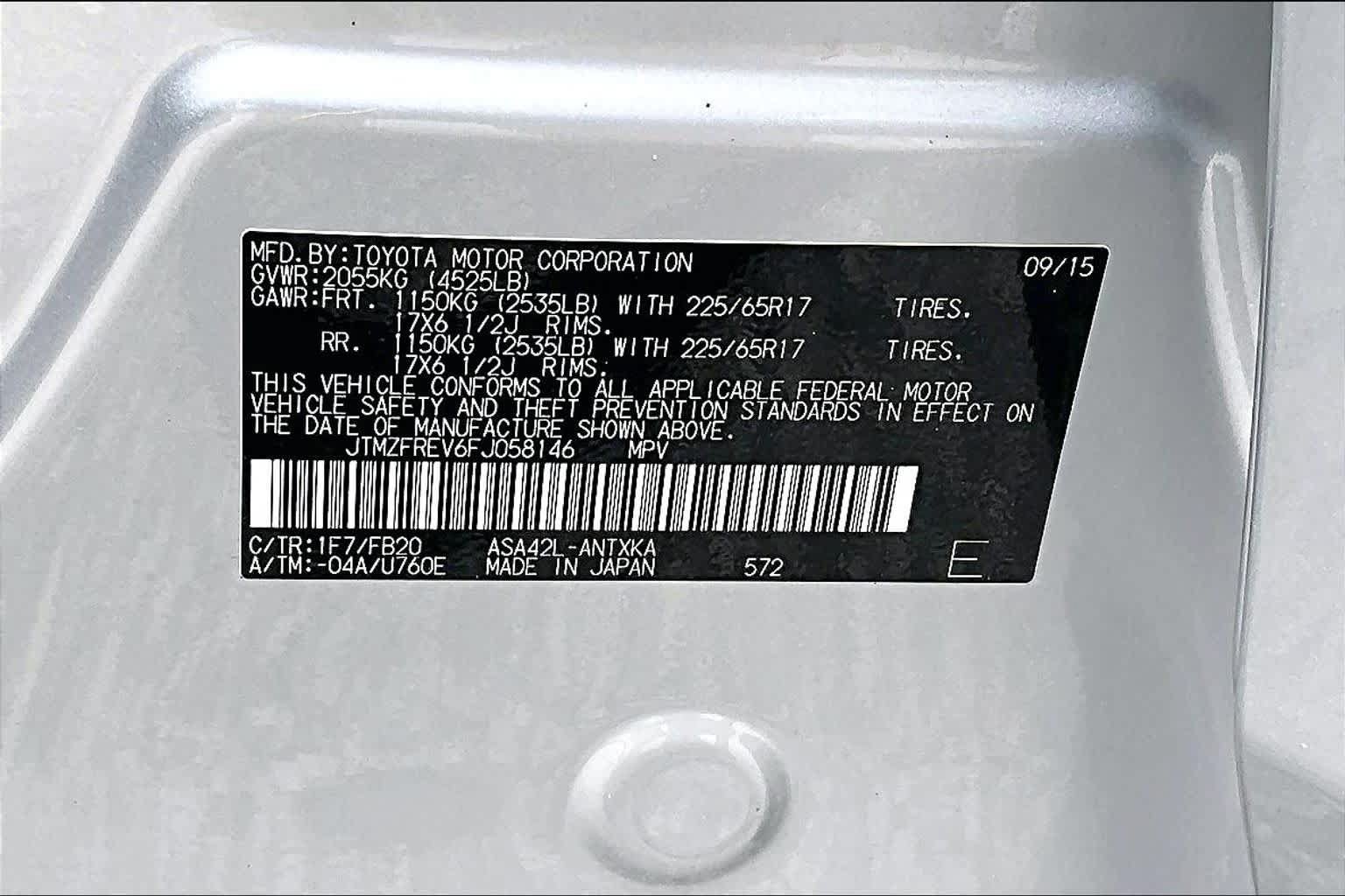 Used 2015 Toyota RAV4 LE FWD image 35