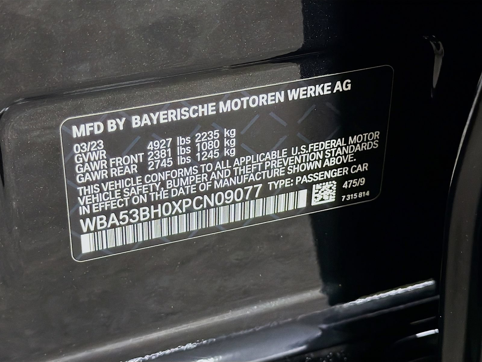 Certified 2023 BMW 530i w/ M Sport Package RWD image 34