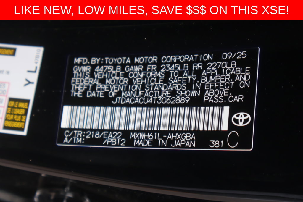 Used 2026 Toyota Prius Plug-In Hybrid FWD image 26