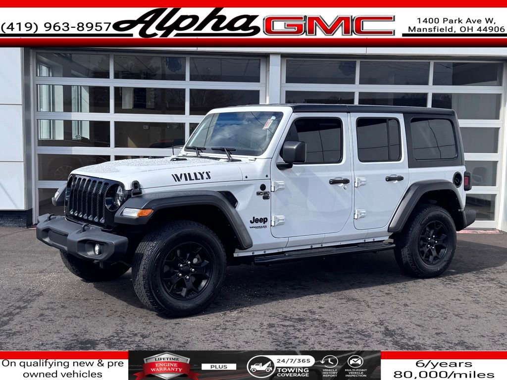 Used 2022 Jeep Wrangler Unlimited Sport image 1