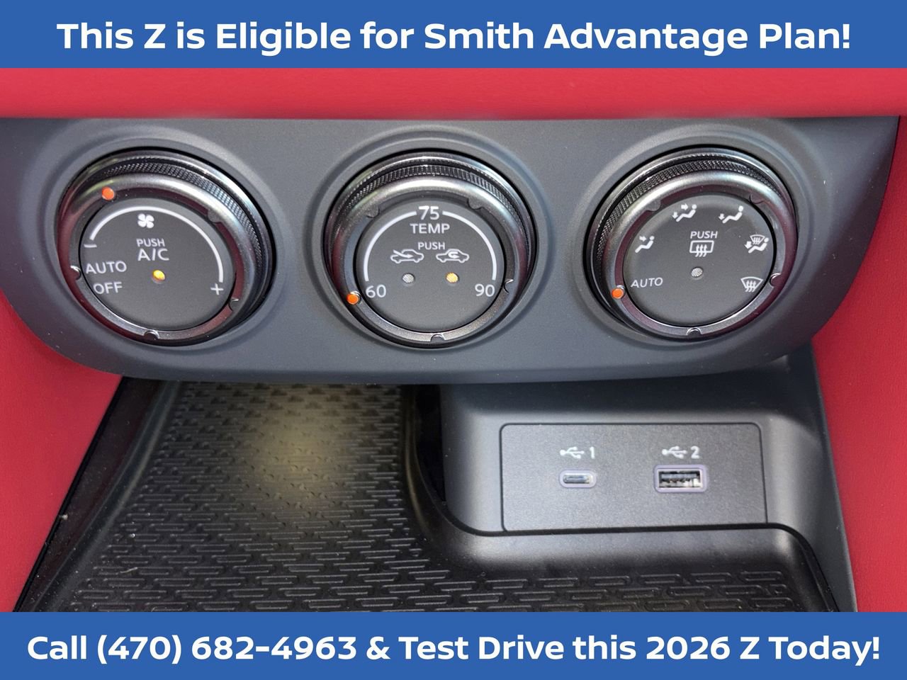 New 2026 Nissan Z Performance w/ Floor Mat Package image 15