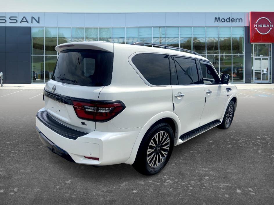 Used 2021 Nissan Armada SL w/ Midnight Edition Package RWD image 5