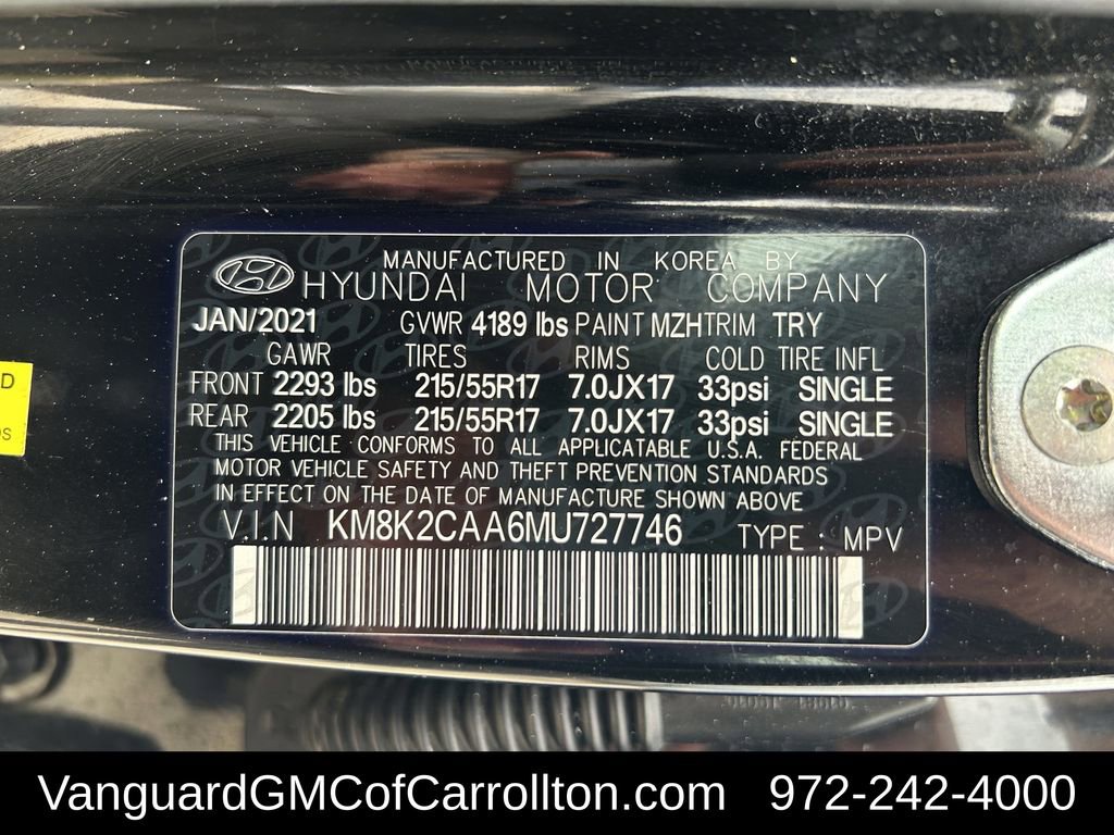 Used 2021 Hyundai Kona SEL w/ Cargo Package image 32