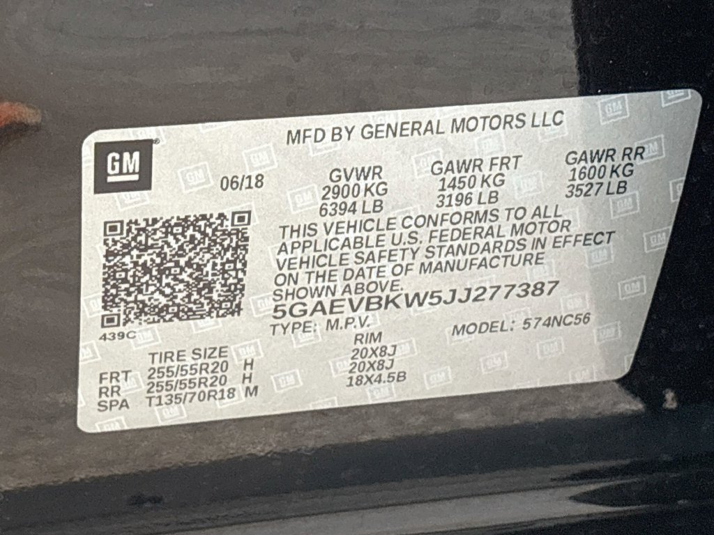 Used 2018 Buick Enclave Premium w/ Experience Buick Package AWD/4WD image 35