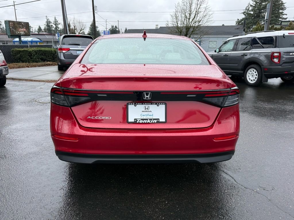 Certified 2024 Honda Accord EX image 8