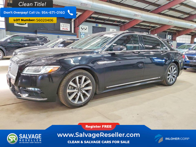 Used 2019 Lincoln Continental AWD w/ Equipment Group 500A image 1