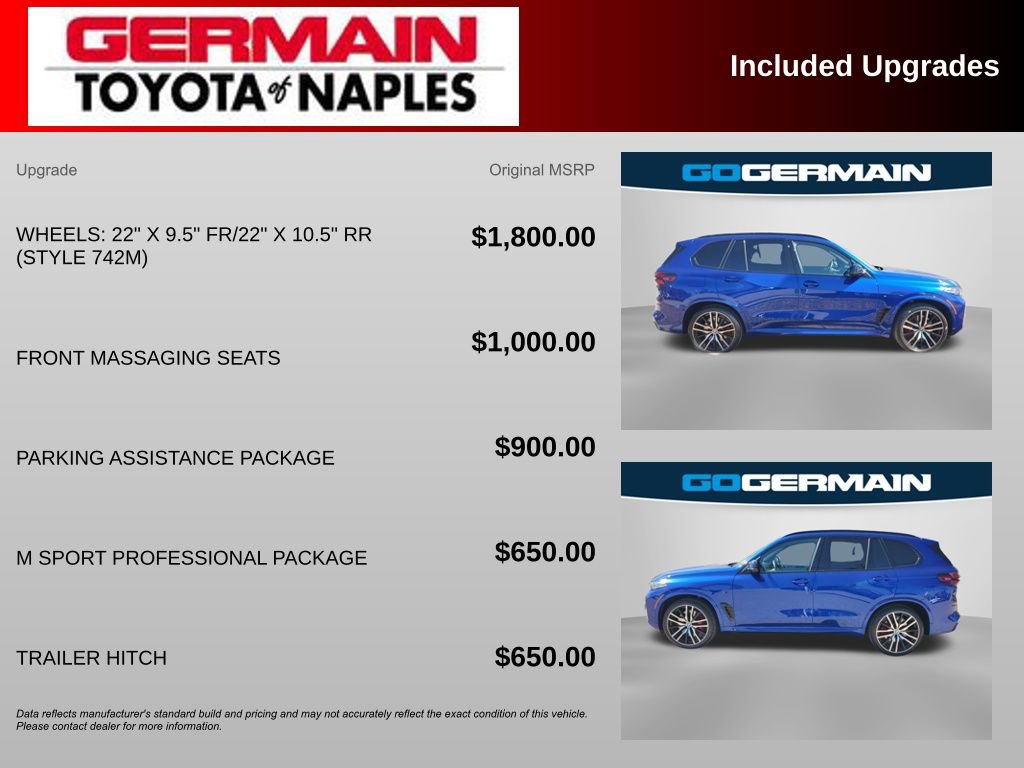 Used 2025 BMW X5 M60i w/ Parking Assistance Package image 4