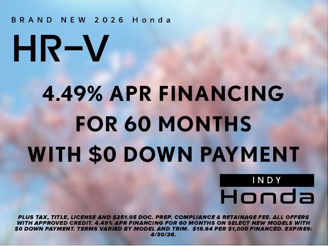 New 2026 Honda HR-V LX image 4