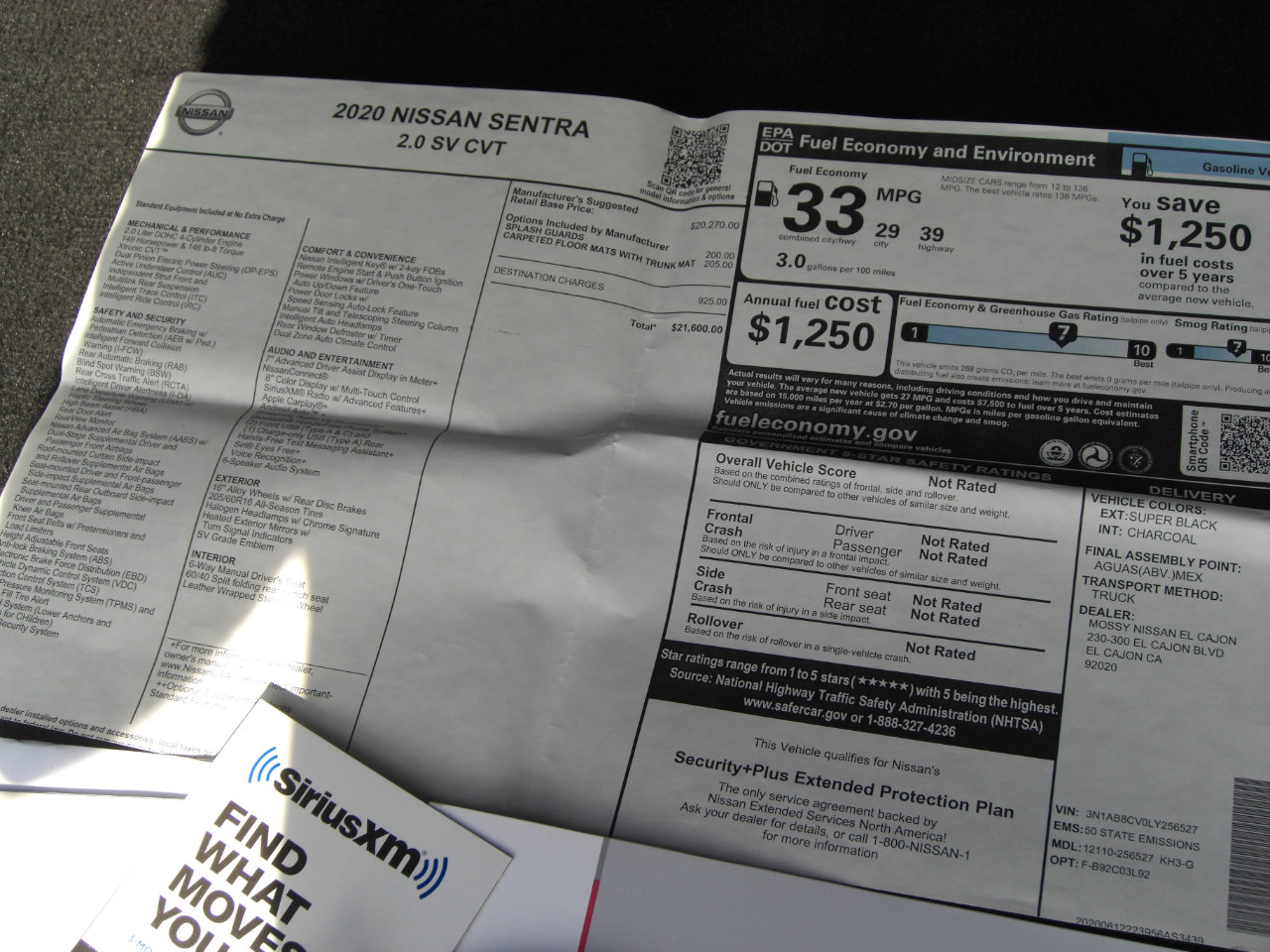 Used 2020 Nissan Sentra SV image 14