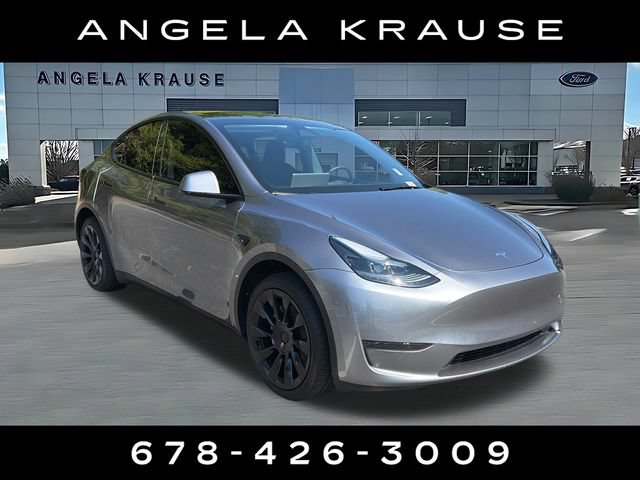 Used 2025 Tesla Model Y Long Range RWD image 1