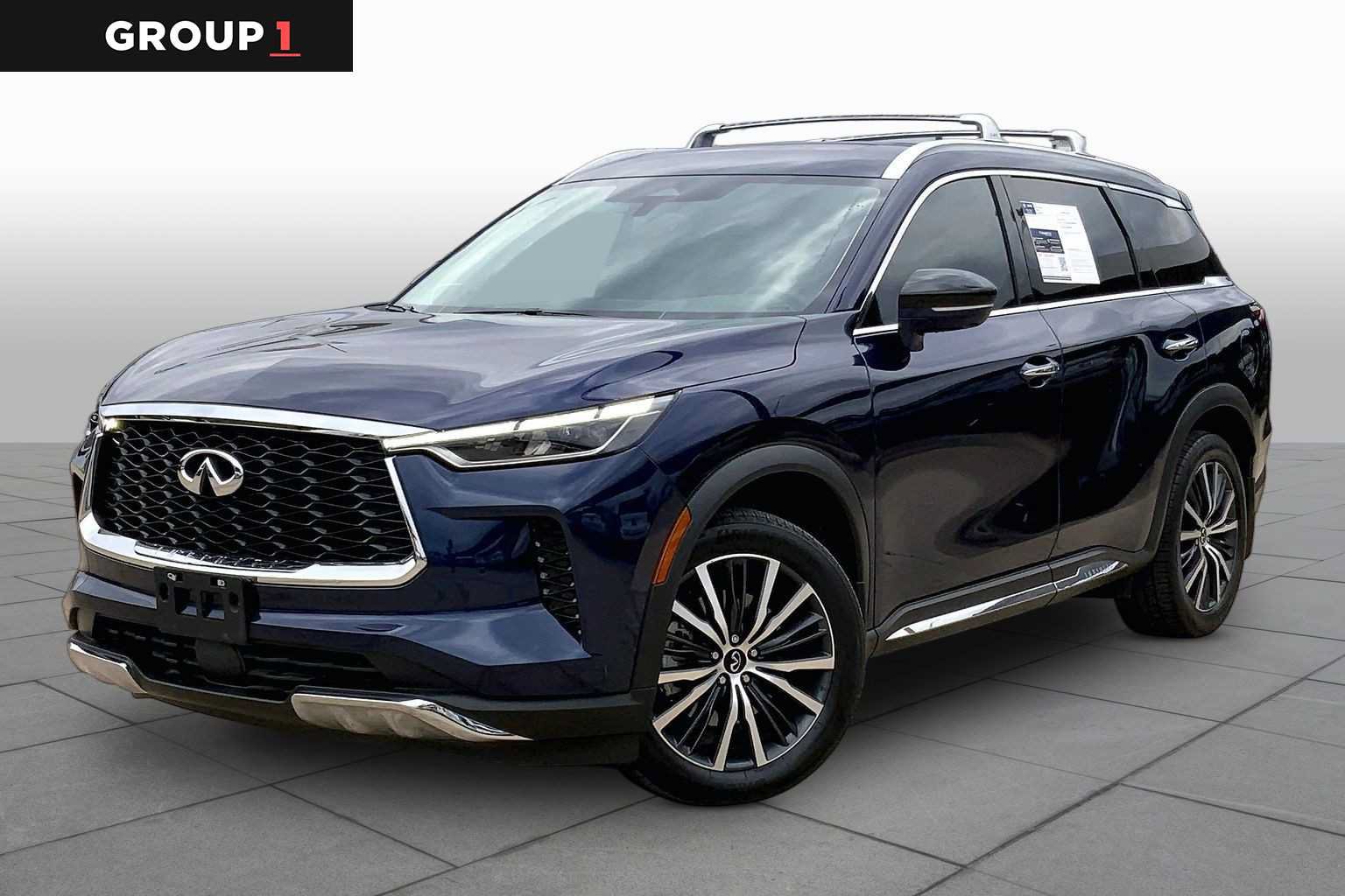 Used 2022 INFINITI QX60 Sensory w/ Cargo Package FWD image 1