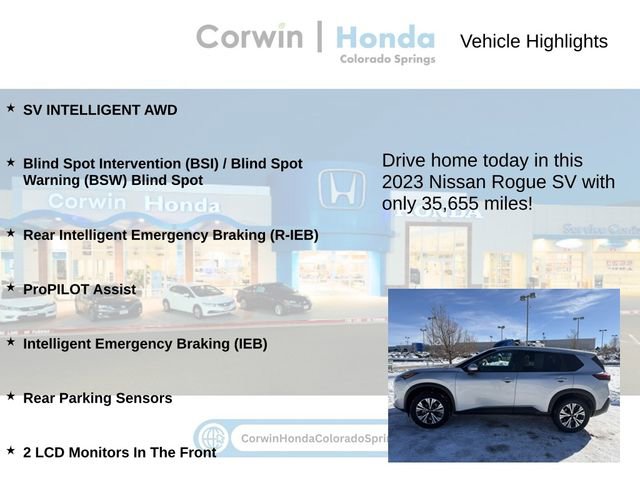 Used 2023 Nissan Rogue SV image 6