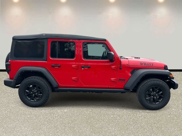 Used 2022 Jeep Wrangler Unlimited Willys image 4