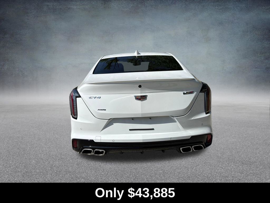 Used 2025 Cadillac CT4 V w/ Climate Package AWD/4WD image 4