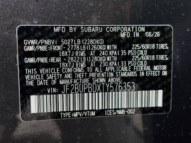 New 2026 Subaru Outback Premium AWD/4WD image 32