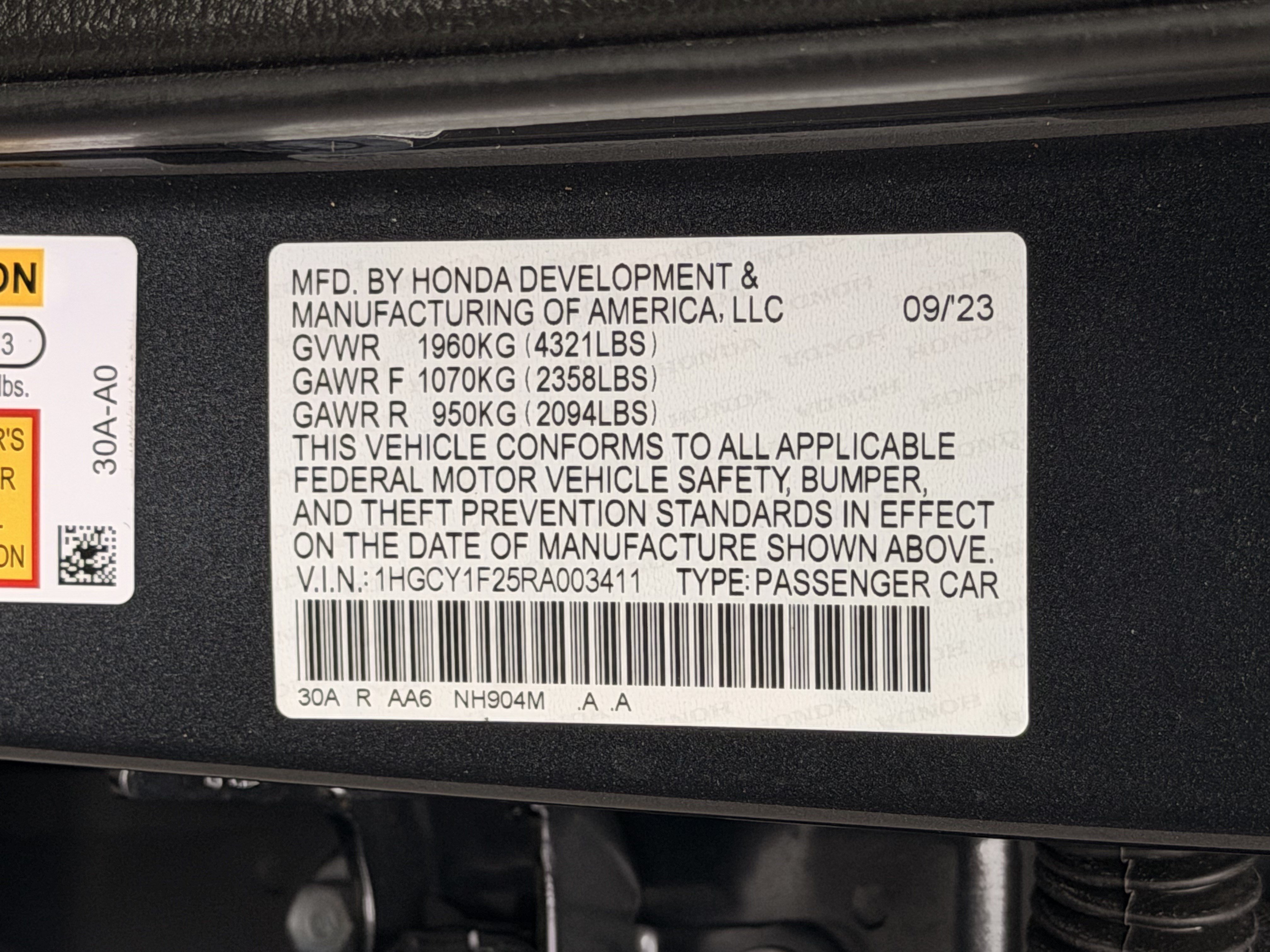 Certified 2024 Honda Accord LX image 29